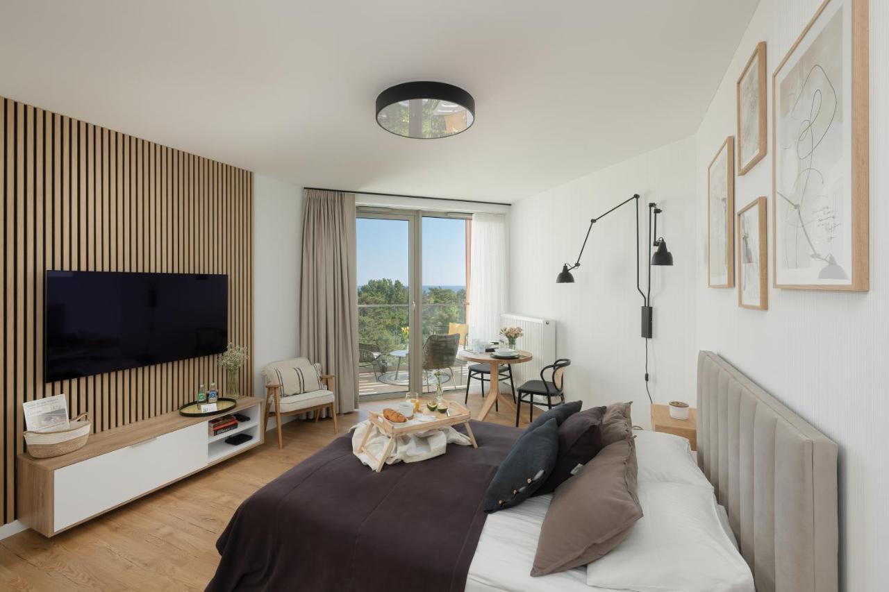 Апартаменты Pinea 718 Seaview Поберово Экстерьер фото